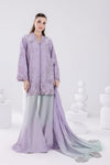 HADIZOUTFIT NEW LILAC SILK PARTY WEAR DBEZ-198