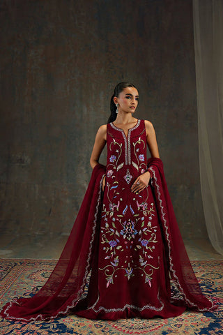 FARIDA HASSAN NEW RAW SILK PARTY WEAR