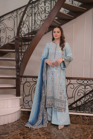 ANEELAS NEW SILK PARTY WEAR FEZZ-248