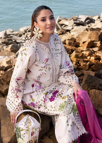 CRIMSON NEW WHITE EMBROIDERED LUXURY LAWN COLLECTION