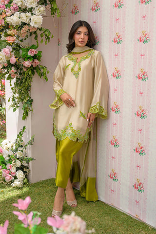 HADIZOUTFIT NEW KAFTAAN SILK PARTY WEAR CBZZ-201