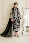 BAROQUE NEW BLACK CHIFFON PARTY WEAR