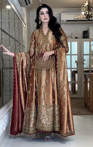 HARIS SHAKEEL NEW MAYSOORI BRIDAL WEAR GHZZ-173