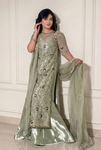 HARIS SHAKEEL NEW SILK PARTY WEAR GBEZ-151