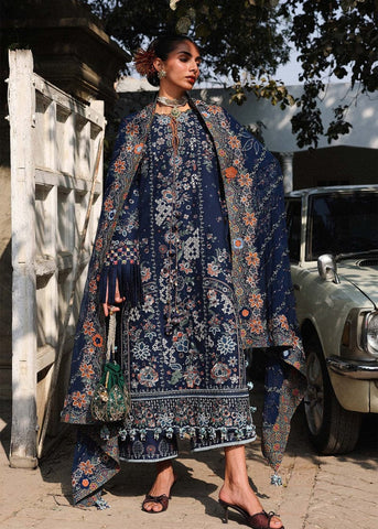 HUSSAIN REHAR EMBROIDERED LUXURY LAWN COLLECTION FZZZ-001