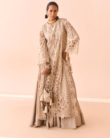 IQBAL HUSSAIN NEW CHIKANKARI LUXURY LAWN COLLECTION EZZZ-012