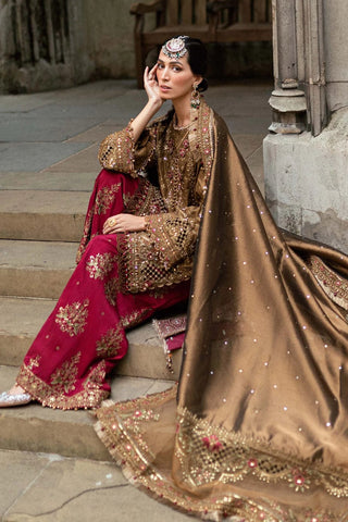 MARIA.B NEW SHEESHA SILK BRIDAL WEAR