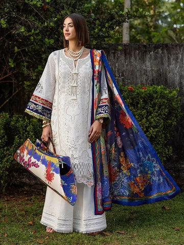 ESMEL NEW CHIKANKARI LUXURY LAWN COLLECTION