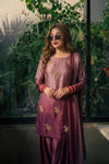 HADIZOUTFIT NEW T-PINK TIE N DIE SILK PARTY WEAR CHZZ-040
