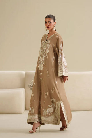 ETHNC NEW KAAFTAN STYLE RAWSILK PARTY WEAR EDZZ-019