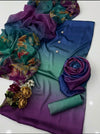 HADIZOUTFIT NEW DIGITAL PRINTED SILK FORMAL WEAR