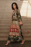 ETHNC NEW 3PC KAAFTAN STYLE SILK PARTY WEAR DEZZ- 289