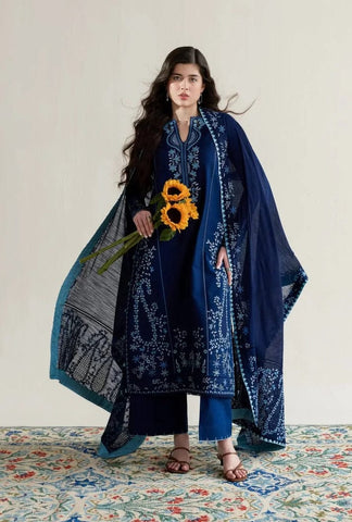 ZAIB EMBROIDERED LUXARY LAWN COLLECTION