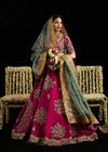 HUSSAIN REHAR NEW RAW SILK BRIDAL WEAR MAXI IHEZ-058