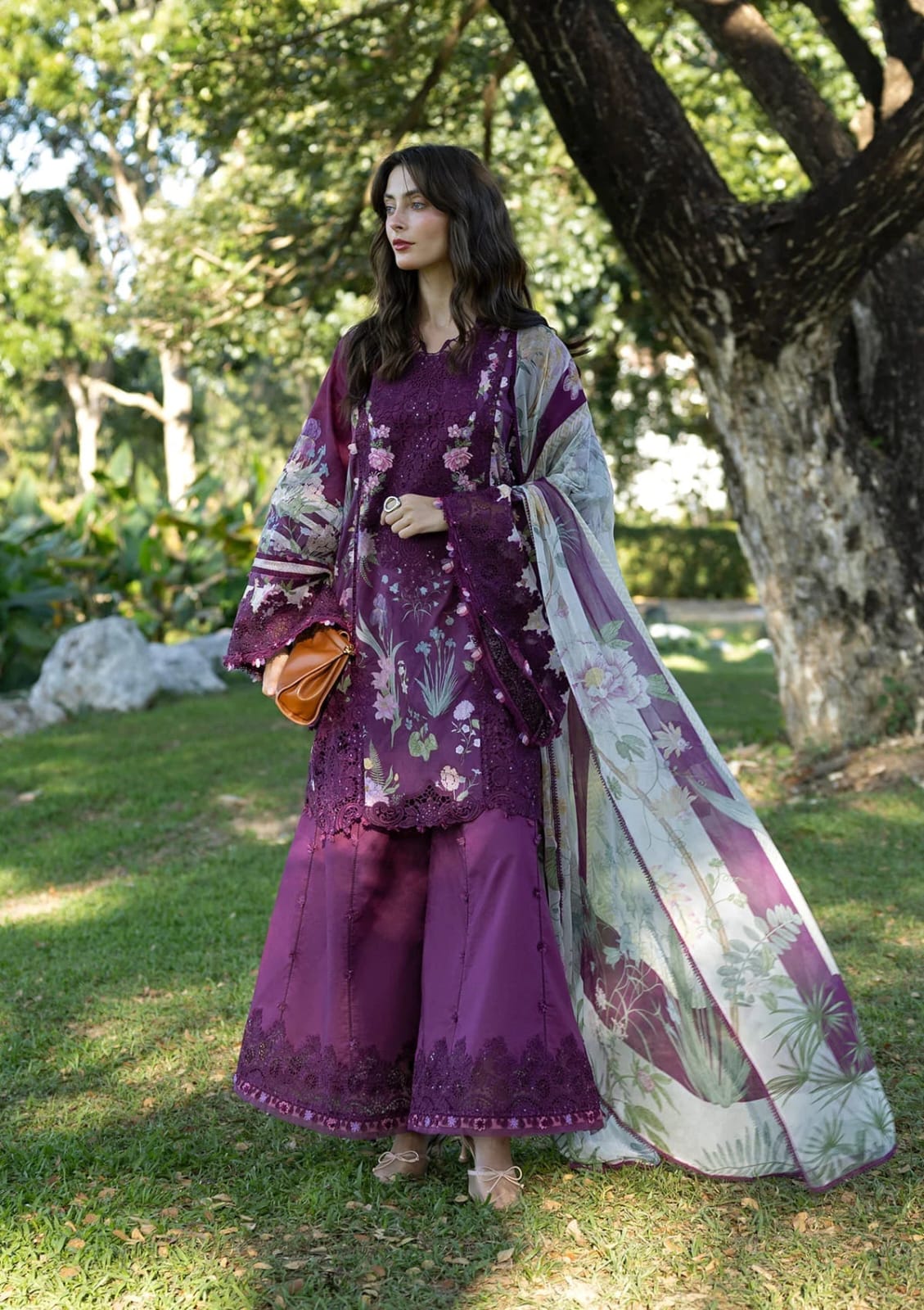 ELAF NEW PRINTED LUXURY LAWN COLLECTION BIEZ-029