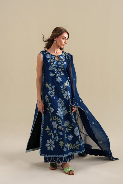 ZAIB EMBROIDERED LUXARY LAWN COLLECTION EZEZ-018