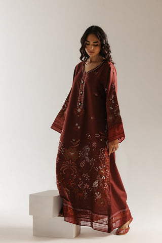 ETHNC NEW 2PC KAAFTAN STYLE SILK PARTY WEAR BFEZ-139