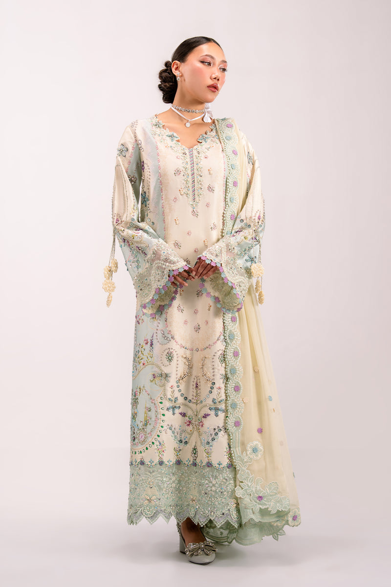 QALAMKAR NEW SWISS PARTY WEAR DZZZ- 293