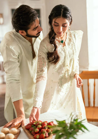 QALAMKAR NEW CHIKANKARI LUXURY LAWN COLLECTION