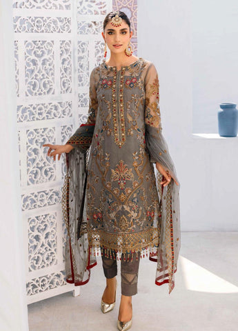 Emaan Adeel Embroidered Organza Suits EA22VE-2 VE-203