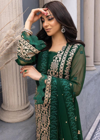 Azure Green Formal Collection Chiffon