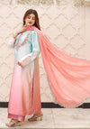 LULUSAR NEW TWO TONE SILK PARTY WEAR DFZZ-071