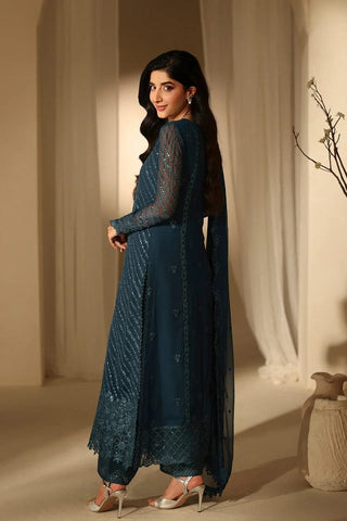 AZURE NEW CHIFFON PARTY WEAR