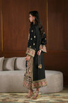 ETHNC NEW BLACK SILK PARTY WEAR