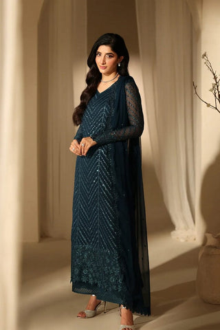 AZURE NEW CHIFFON PARTY WEAR