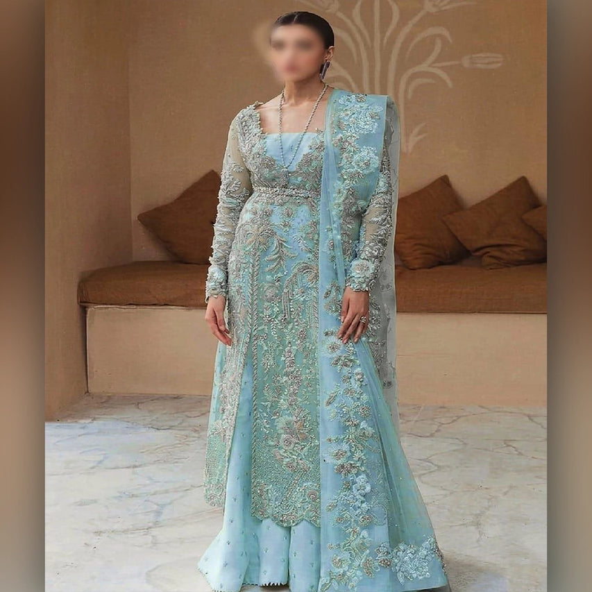 SORAYA NEW SKY ORGANZA PARTY WEAR GDZZ-147