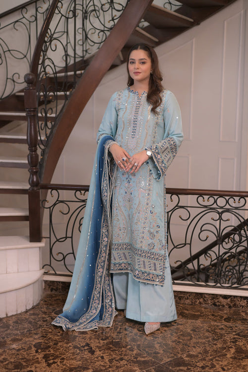 ANEELAS NEW SILK PARTY WEAR FEZZ-248