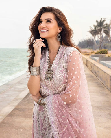 FAIZA SAQLAIN EMBROIDERED LUXURY LAWN COLLECTION