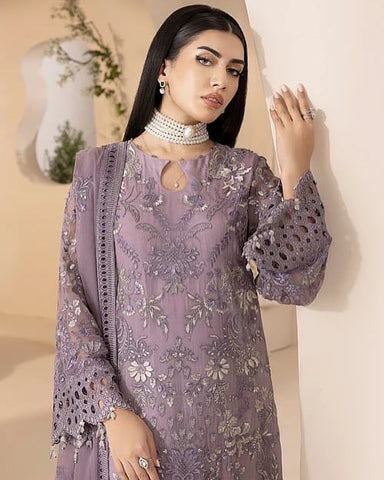 Pareesa By Lavish Premium Embroidered Chiffon Wear