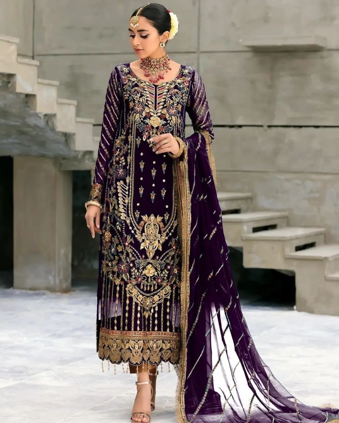 EMAAN ADEEL PURPLE NEW EXCLUSIVE WEAR