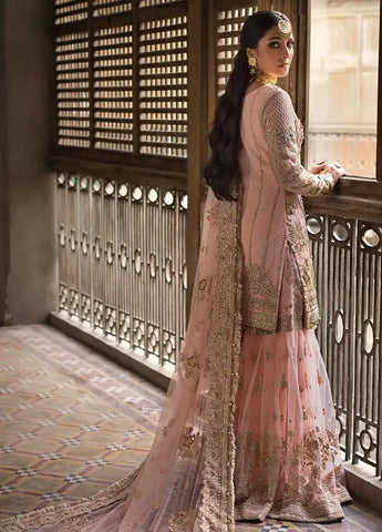 Jahan By Erum Khan Embroidered Net Suit Sahiba - Formals Collection