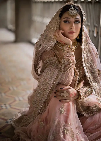 Jahan By Erum Khan Embroidered Net Suit Sahiba - Formals Collection