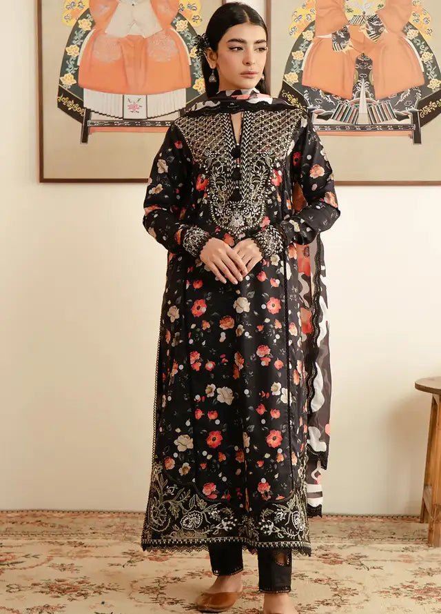 Afrozeh - Malina Embroidered Lawn Collection 2024 - Valeria