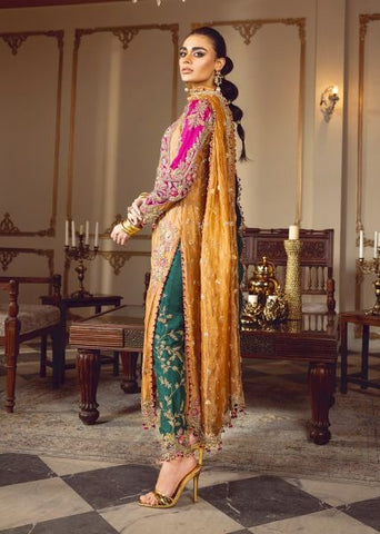 SARA ROHAIL NEW SILK PARTY WEAR DRESS