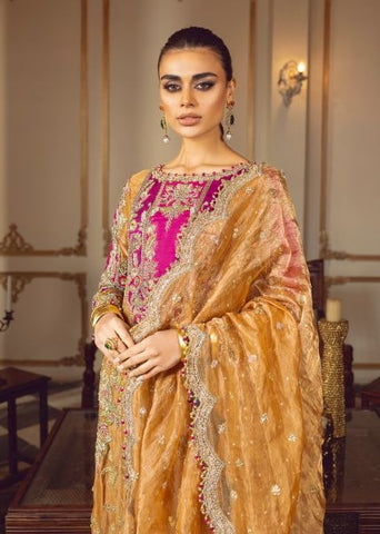 SARA ROHAIL NEW SILK PARTY WEAR DRESS