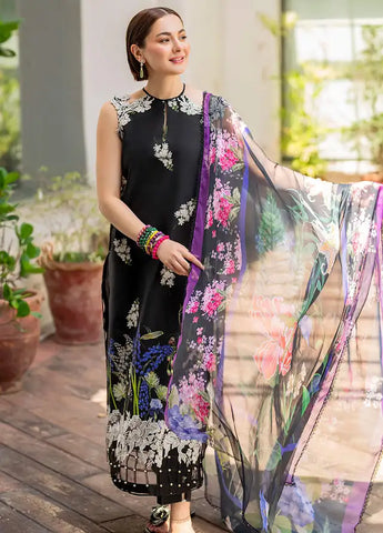 Meraki By Asifa and Nabeel Embroidered Lawn Suits AN24M2 MK-14 Surma - Summer Collection