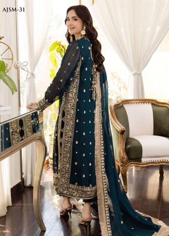 Asim Jofa - Maahru Noorie and Meerub Festive Collection 2023 - AJSM-31