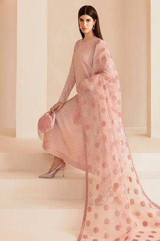 Jazmin Peach Formal Collection Raw Silk