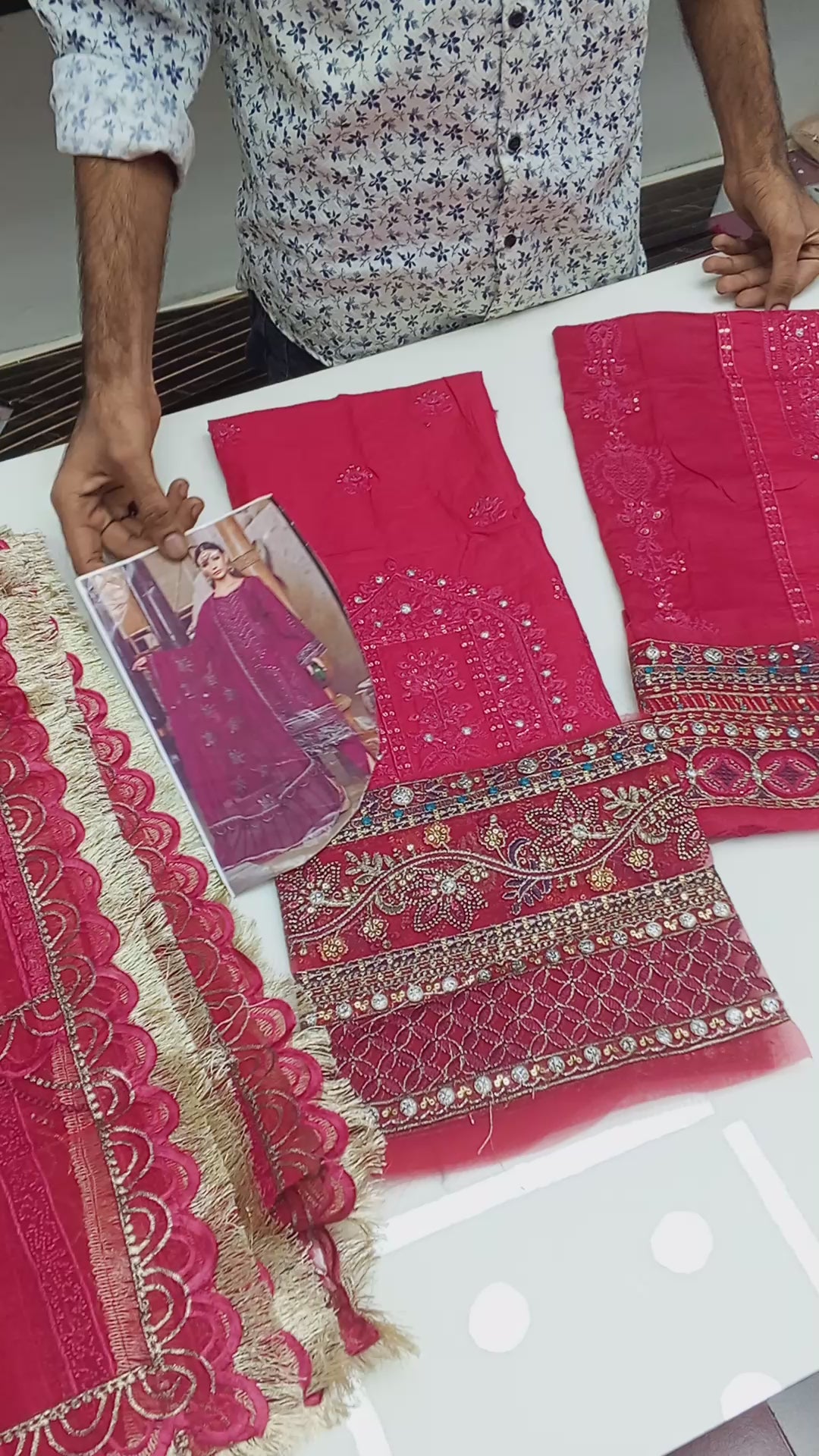 MARIA B NEW CHIKANKARI LUXURY LAWN COLLECTION