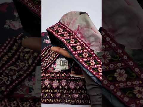 IZNIK NEW SILK PARTY WEAR FROCK