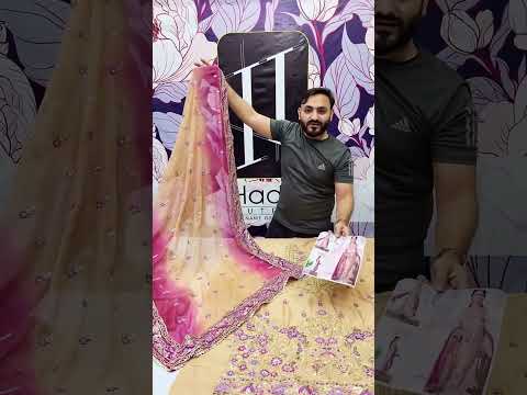 ANEELAS NEW EMBROIDERED SILK PARTY WEAR