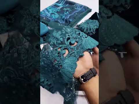 MARIA.B NEW ZINC VELVET PARTY WEAR