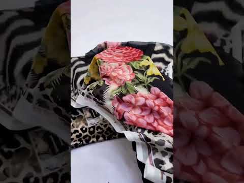 ELAF NEW PRINTED SILK DRESS