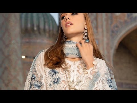 MARIA B | LASER CUT EMBROIDERY | UNSTITCH FORMAL WEAR COLLECTION