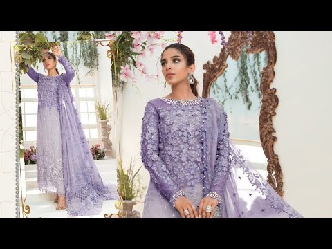 Maria B Tie N Die Purple Exclusive Wear