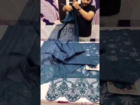 MAHNUR NEW CHIKANKARI LUXURY LAWN COLLECTION